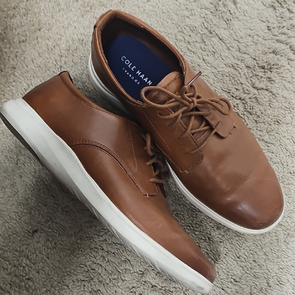 Cole Haan Men's Brown Leather Shoes